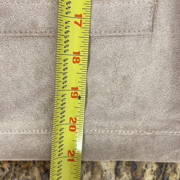 BCBG MaxAzria Brent Sleeveless Faux Suede Rodeo Vest with Tie Front size XXS - Picture 8 of 8